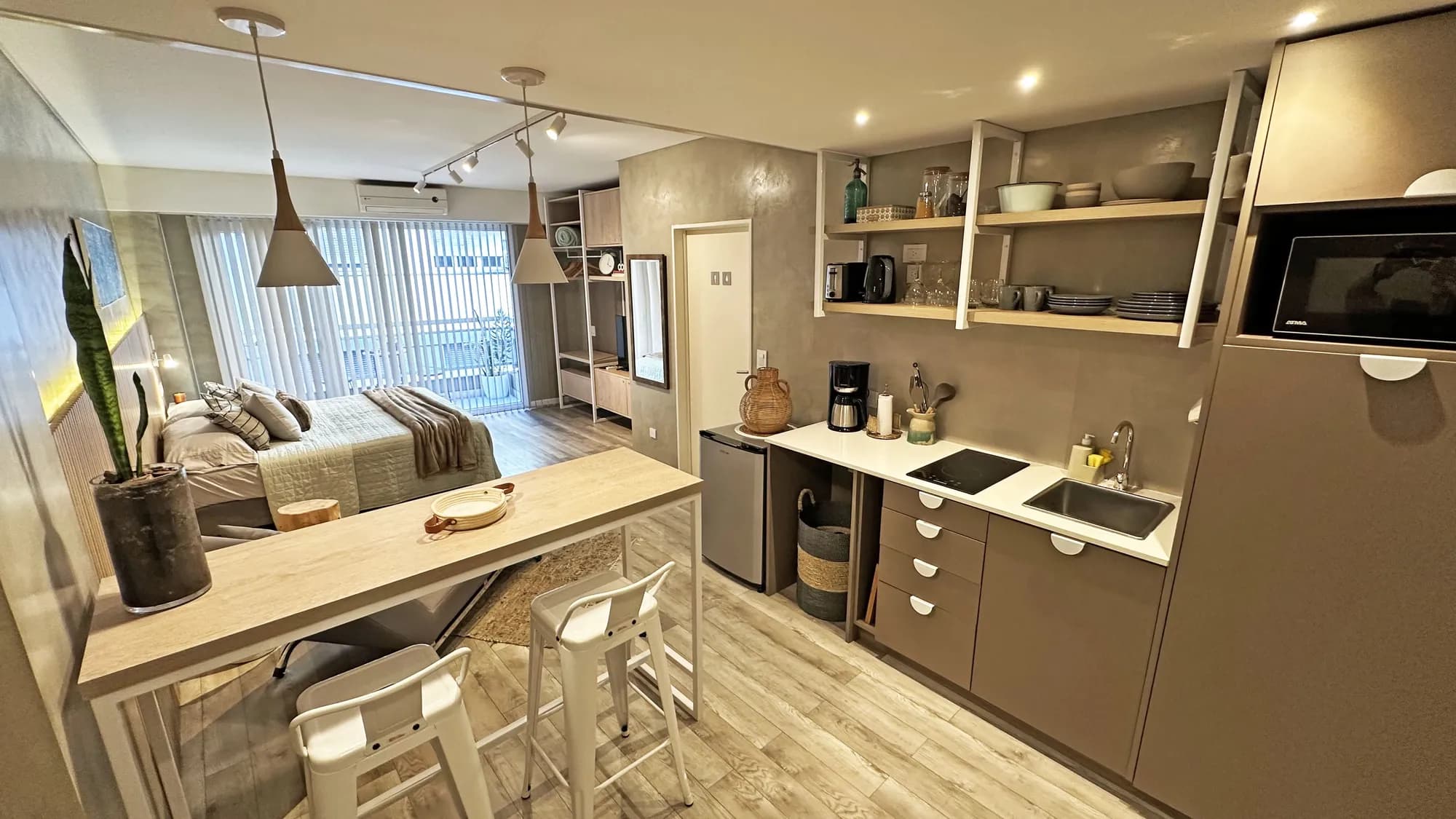Moderno Estudio de categoría en Puerto Madero